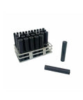 Transfer Punch Set 33 Piece For Precision Alignment In Metalworking And Machining Half To One Inch By Sixty Fourth Increments