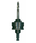 Large Two Pin Hole Saw Mandrel For Three Eighths Inch Shank Fits Hole Saws From One And One Quarter Inch To Six Inch Positive Lock Design