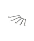 5 Piece Flare Nut Wrench Set Metric MM With Polished Finish For Rust Resistance, Oversized Wrenching Surfaces Grips Soft Metals