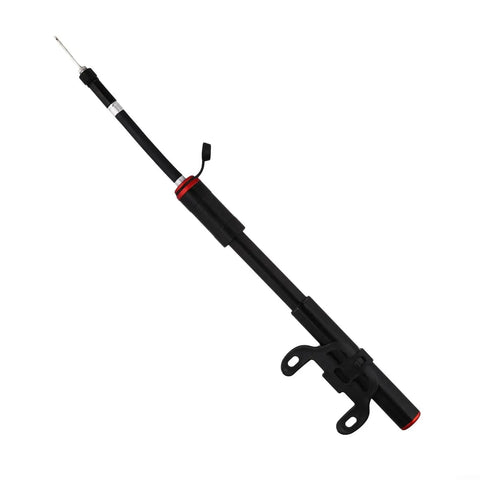 Ultra Lightweight Mini Bike Pump Hits 120 PSI for Road And Mountain E-Bike Tires With Dual Valve Aluminum Alloy Hand Portability Black