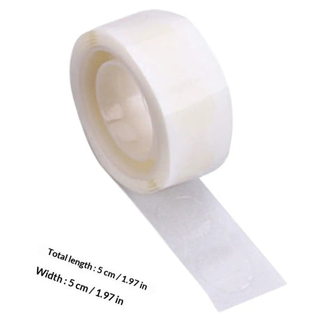Round Dot Balloon Stickers Set With 18 Rolls Super Strong Adhesive Easy Peel And Remove Perfect For Balloon Arches And Party Decor Jars Bottles And Craft Projects Transparent Labels, 5 cm