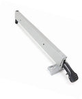 Replacement Rip Fence Assembly for RTS10 10-Inch Table Saw, visible durable metal guide rail for DIY woodworking projects.