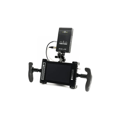 Lightweight Rubber Monitor Handles With Adjustable Neoprene Neck Strap For Easy Grip On 1/4 20 Mounted Monitors And Similar Displays