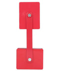 Heavy Duty Welding Magnet Holder Clamps Multi Angle Positioner Locator Tool For Electric Scribing Pipe Fabrication And Industrial Jobsites, red steel design.