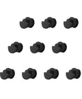 10 silicone plug rubber fasteners for Screw Kit For M.2 SSD Mounting In External Enclosures With Silicone Plug Rubber Fasteners For Fixing M.2 NVMe SATA AHCI And MSATA SSDs In Reader Adapter Cases 12 And 16 Pin MacBook SSD Compatibility 10 Piece Set