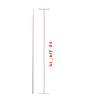 E7014 Stick Electrode Welding Rod 1/8 Inch By 14 Inch 5 Lb Pack, single rod with measurement, for low carbon steel projects