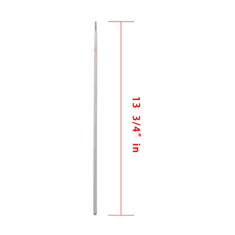E7014 Stick Electrode Welding Rod 1/8 Inch By 14 Inch 5 Lb Pack, single rod with measurement, for low carbon steel projects
