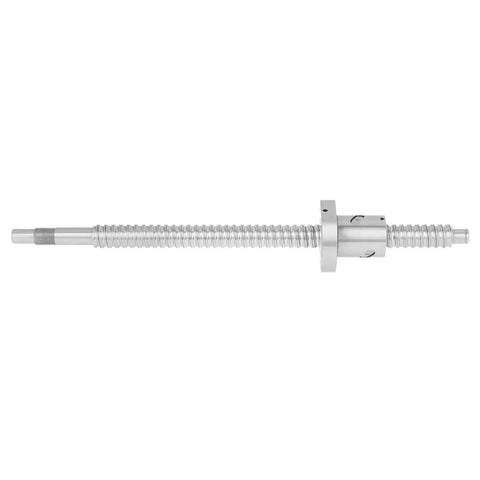SFU1605 300mm Rolled Ballscrew Ballnut With Anti-Backlash Design, featuring smooth motion for DIY projects and CNC machines.