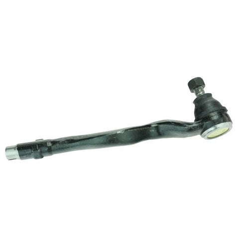 Heavy Duty Front Outer Tie Rod End For Left Driver Side Steering Swap Fits E46 E85 E86 shown from side with steel housing