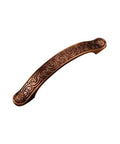 Old School Vintage Carved Cabinet Handles 10 Pack Zinc Alloy Furniture Pulls For Kitchen Cabinets Doors Dressers Drawers Retro Coffee 96mm