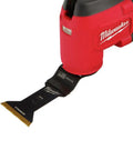Pro Grade Bi Metal Metal Cutting Blades 1 3/4 Inch 10 Pack displayed on a Milwaukee reciprocating saw with titanium blade.
