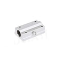 Top Shelf Linear Motion Ball Bearing Slide Block Bushing Fits 8 Millimeter Shafts, aluminum housing, smooth action for CNC and 3D printers.