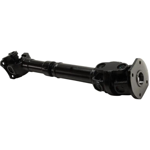 Heavy Duty Front Driveshaft Assembly With Pre Lubricated Slip Yoke For 86 87 88 Toyota Pickup Sr5 Dlx, showing the sturdy slip yoke design.
