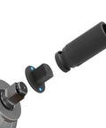 Top Notch 4-Piece Low Profile Socket Adapter Kit With 1 To 3/4 Inch Drive Links Perfect For Quick Automotive Gear Swaps And Tough DIY Jobs That Need Serious Grit And Smooth Fits, black low profile magnetic socket adapter, exploded view