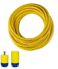 Built Tough And Job Site Ready 100 Foot Yellow Power Cordset Packing Pro Grade 12 Gauge 3 Strand SOW Wire with plugs