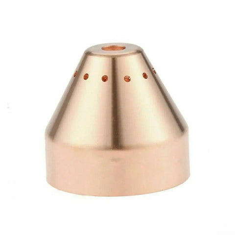 Single piece from a Five Pack 220817 Plasma Cutter Shield Nozzle Consumables Set For 65 85 105 Amp Plasma Machines
