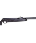 Dream Hunter 22 Cal Air Rifle With 820 FPS Velocity, Fiber Optic Sights, Black Finish, ideal for backyard target practice