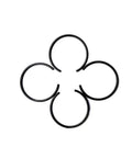 Heavy Duty 4mm Hole Retainer Circlips Made From Durable Spring Steel Snap Rings arranged in a circular pattern.