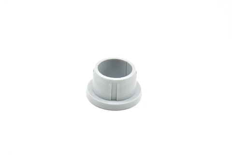 Wheel Bushing Set For Tow Behind Lawn Sweeper Replacement 4 Pack Fits 42 Inch Wide Sweepers To Restore Smooth Wheel Action And Durable Performance On Yard Cleanup, white plastic bushing