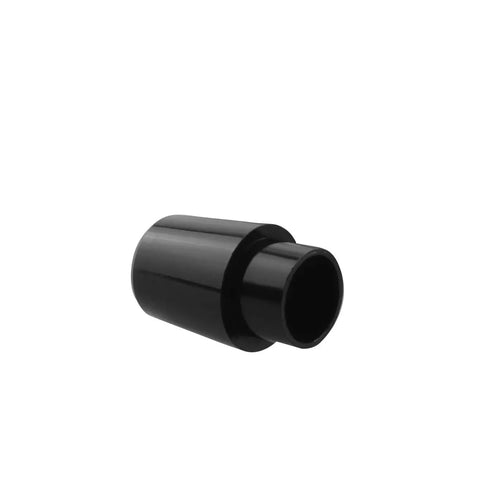 Close-up of black ferrule from 6 Pack PXG Iron Shaft Ferrule Set Gen2 Gen3 Gen4 Gen5 for repair or replacement of 0.37 inch tapered tip shafts