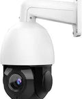 Beefed Up Outdoor 5MP PTZ Security Camera With 25x Optical Zoom Auto Tracking 2 Way Audio Human and Vehicle Detection