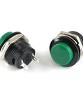 Green buttons from 16Mm Momentary Push Button Switches Kit For Arcade Cabinets 28 Pcs Self Resetting Non Lock Mini Round Buttons