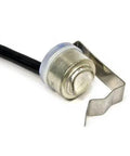 Top Shelf 3/4 Inch Clip On Thermostatic Control Unit Perfect For Home Heating Loops 105 To 115 Degree Fahrenheit Range close-up view.