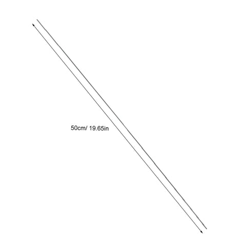 Solid Carbon Fiber Rods For RC Planes 2mm Diameter By 500mm Length Pack Of 10 Pro Grade Lightweight Wing Spar Poles For Model Aircraft DIY Craft