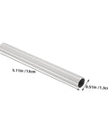 Aluminum Tent Pole Repair Tubes 8 Pack Connectors For Camping Hiking And Outdoor Adventures Sturdy Quick Fixes For Damaged Poles Universal Tent Model Compatibility Essential Tent Repair Accessory tube dimensions 5.11in x 0.51in