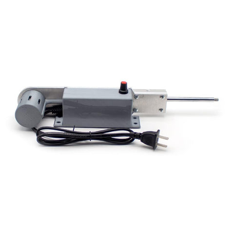 DIY Friendly Dope Reciprocating Linear Actuator With Telescoping Motor For Automatic Push Pull Rod Adjustable Stroke 20mm To 120mm High Speed Up To 210 RPM Aluminum Alloy Body Durable Nylon 3D Printed Shell For Long Use displayed horizontally