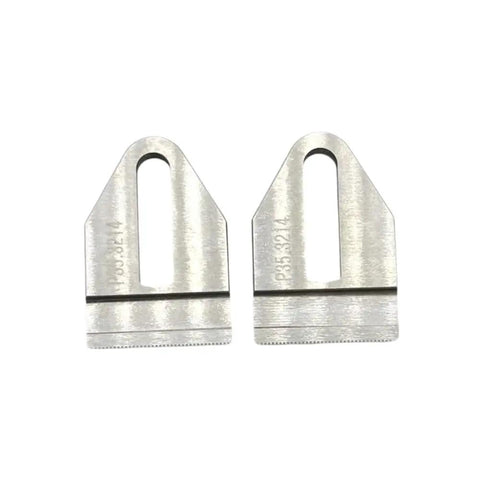 Replacement Cutter Knife Blade P35.3214 For P328S And P329S Battery Powered Plastic Strapping Tool Dual Model Compatible, Durable Sharp Cutting Blade For Quick, Clean Seals And Hassle Free Tool Maintenance. stainless steel blade set