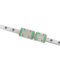 15mm Linear Rail Set With Heavy-Load Or Light-Load Carriage Blocks, 100 To 580mm Lengths, Hardened Steel Ball Bearing Sliding