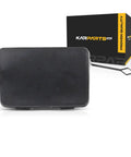 Rear Tow Hook Cover For Chevy Suburban And Tahoe 2015-2020 Primed Black Plastic Replacement GM1129112 with packaging
