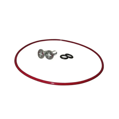 Built Tough Dirt Bike Stator Cover And Clutch Case Guard With Mounting Hardware and Sealed Engine Gaskets for 110Cc Through 190Cc, includes red gasket and bolts.
