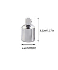 Top Tier 4pcs Impact Socket Adapter And Reducer Kit For Ratchets Drop Forged Steel Chrome Silver Detent Balls Heavy Duty Wrench Converter Fits All Sizes. chrome socket adapter 3.5cm x 2.2cm