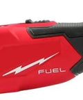 Pro Grade Cordless One Quarter Inch Die Grinder Equipped With A Rock Solid Brushless Motor side view showing ergonomic grip and attachment.