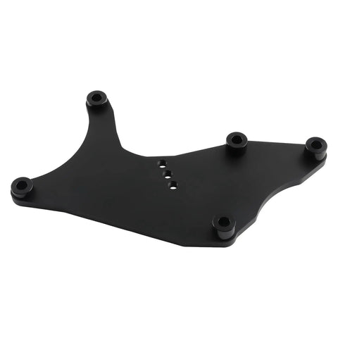 Badass Dual Alternator Bracket Kit For GM Vortec 4.8L 5.3L 6.0L 6.2L V8 Truck SUV Heavy Duty CNC Machined 6061 Aluminum black bracket