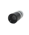 12 Pack Universal Premium Double White Black Ring Grey Stripes Design Golf Iron Shaft Ferrules Tip.370 For All Your Golf Irons
