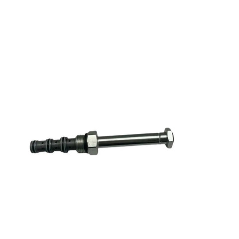 Heavy Duty Hydraulic Solenoid Valve Aerial Lift Replacement With Straight Up Plug And Play Swap, metal construction with copper coil.