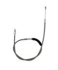 180cm Braided Stainless Steel Clutch Line Universal Fit for Harley XL 883 1200N, features smooth clutch feel and slick shifts.
