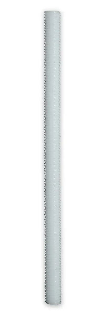 Nylon Threaded Rod Half Inch By Eighteen Inch Pack Of Twenty For Concrete FinStand FinCap Screed Chairs And Base Plate Use Heavy Duty