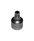 T30 Half Cut Torx Driver With 1/4 Inch Square Drive And 3/4 Inch Length, S2 Tool Steel, Made In Taiwan, Pro-Grade Hand Tool