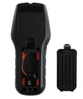 Metal Detector Wood Stud Finder Electronic Wire Sensor Cable Scanner TS78B with battery compartment open view.