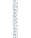 Heavy Duty Star Head Concrete Screws For Brick And Block Masonry 3 16 By 2 1 4 Inch White Anchors with rust resistant coating.