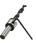 Pro Grade 7 Piece Fluted Countersink Drill Bit Set For Slick Woodworking And Cabinet Assembly Includes Metric Sizes Three Through Ten Mm Heavy Duty Steel That Gets The Job Done Right - detailed image of a fluted drill bit.
