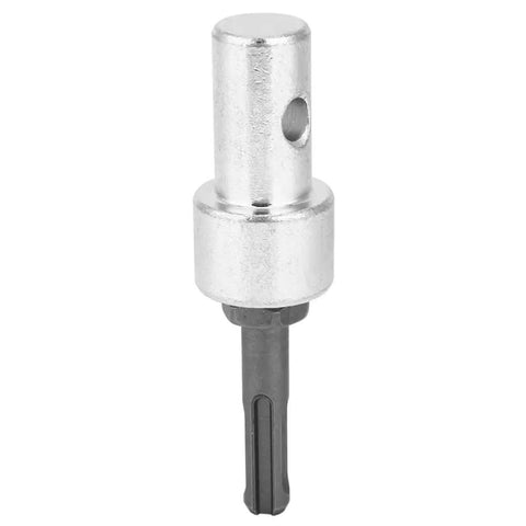 Heavy Duty Sturdy Steel Earth Auger Power Drill Adapter for connecting four inch and six inch augers to half inch SDS Plus drills