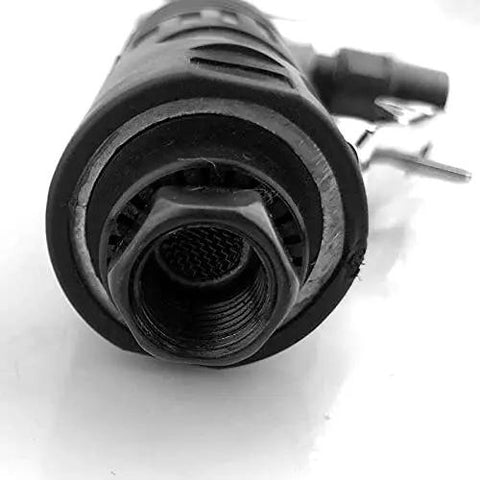 Boss Level 1/4 Inch Pneumatic Air Angle Die Grinder Hard As Nails Shop Tool For Zero Lag Cutting Grinding Polishing Milling And Engraving Work