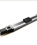 Heavy Duty Linear Stage Actuator With Ball Screw Slide Table And Precision Electric Guide Linear Module Featuring Built Like A Tank Construction And Hella Smooth 100Mm Stroke Control For Rigorous Applications, aluminum frame