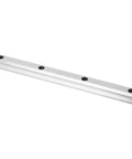 Linear Guide Rail 200mm High Carbon Steel Motion Component For Construction Machinery, 3D Printing, Robotics, Machine Tools, And Aerospace Applications, Heavy Duty Precision With Smooth, Tough As Nails Linear Motion, angled view