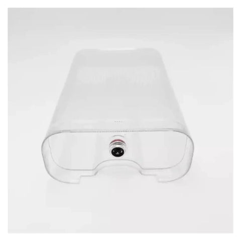 Front view of transparent Water Tank Cover Accessories For Capsule Coffee Machines Nespresso Compatible F531 EN650 with leakproof seal.